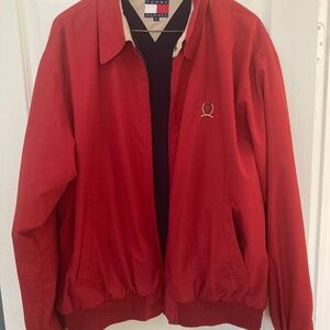 Tommy Hilfiger men’s red bomber/jacket